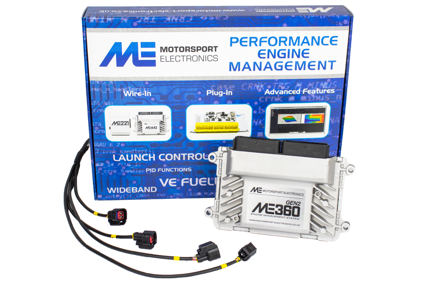 Motorsport Electronics ME360 With Terminated Mazda MX-5 1.8NB Harness