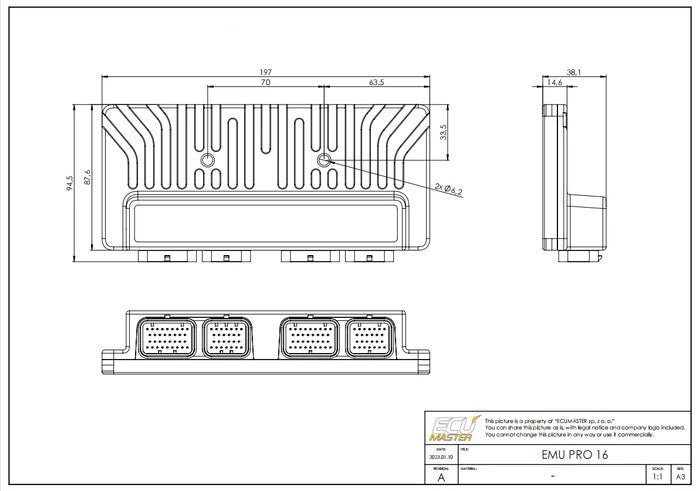 Ecumaster EMU Pro-16 & Terminated Wiring Loom