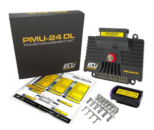 Ecumaster PMU-24 DL - Power Management Unit 24 Data Logging